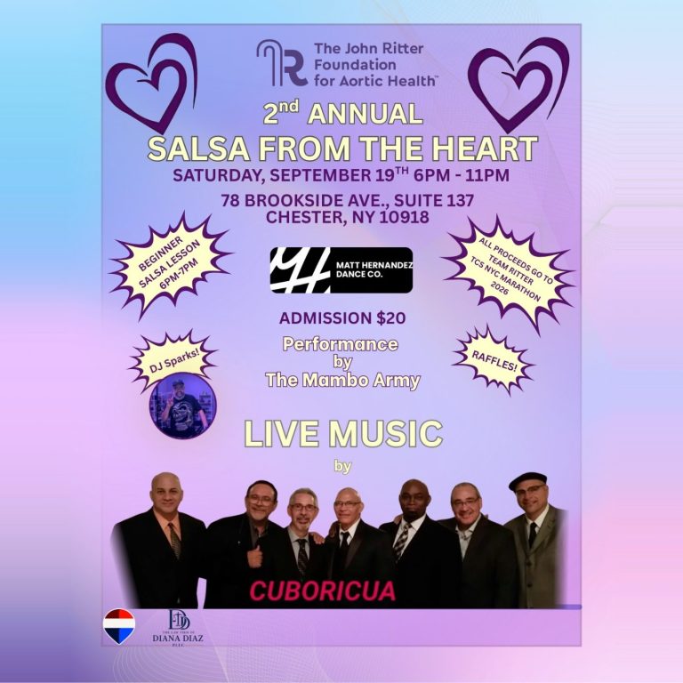 Salsa From the Heart fundraising event benefiting The John Ritter Foundation